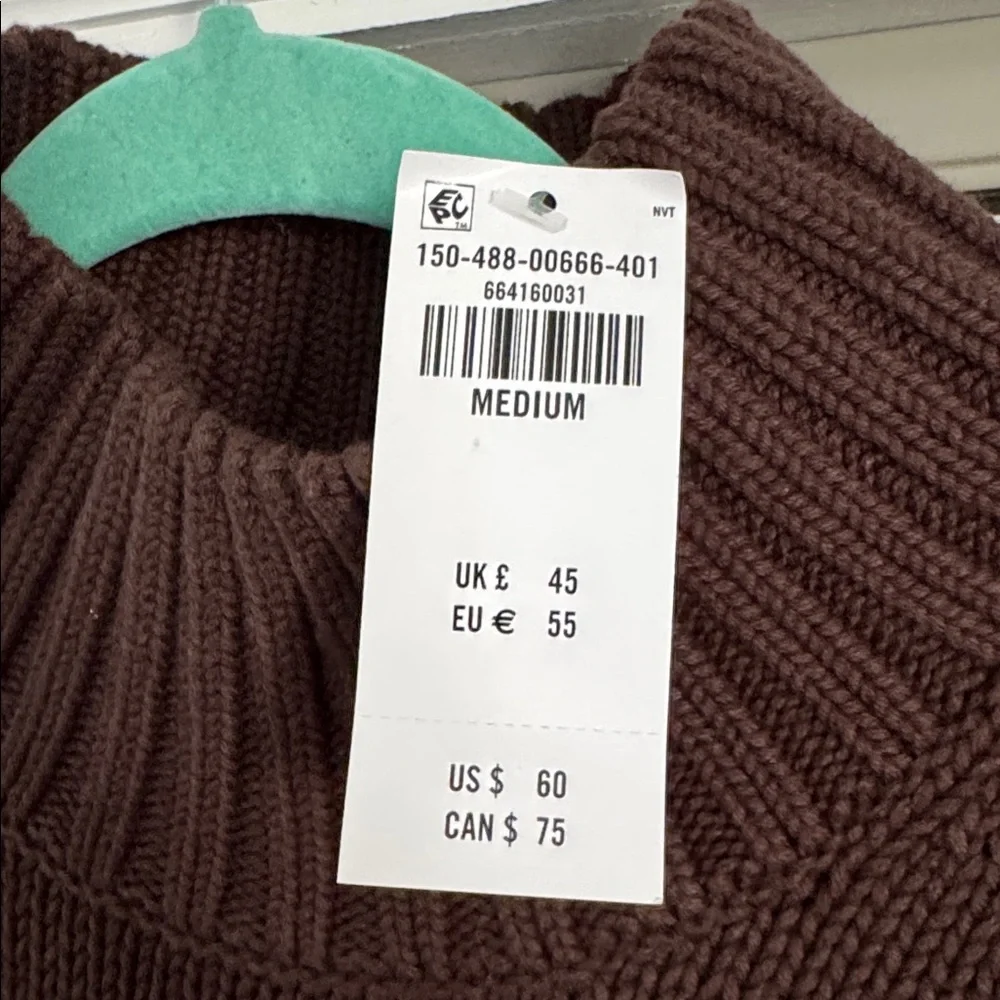 NWT Abercrombie Mock Neck Sweater Shell - Picture 3 of 3